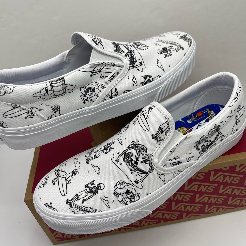 Vans WMNS Classic Slip-On
Low Tide True White/True
VN0A5JLXBPD Sneakers - Picture 11 of 16